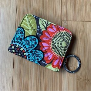EUC Vera Bradley Keyring Wallet